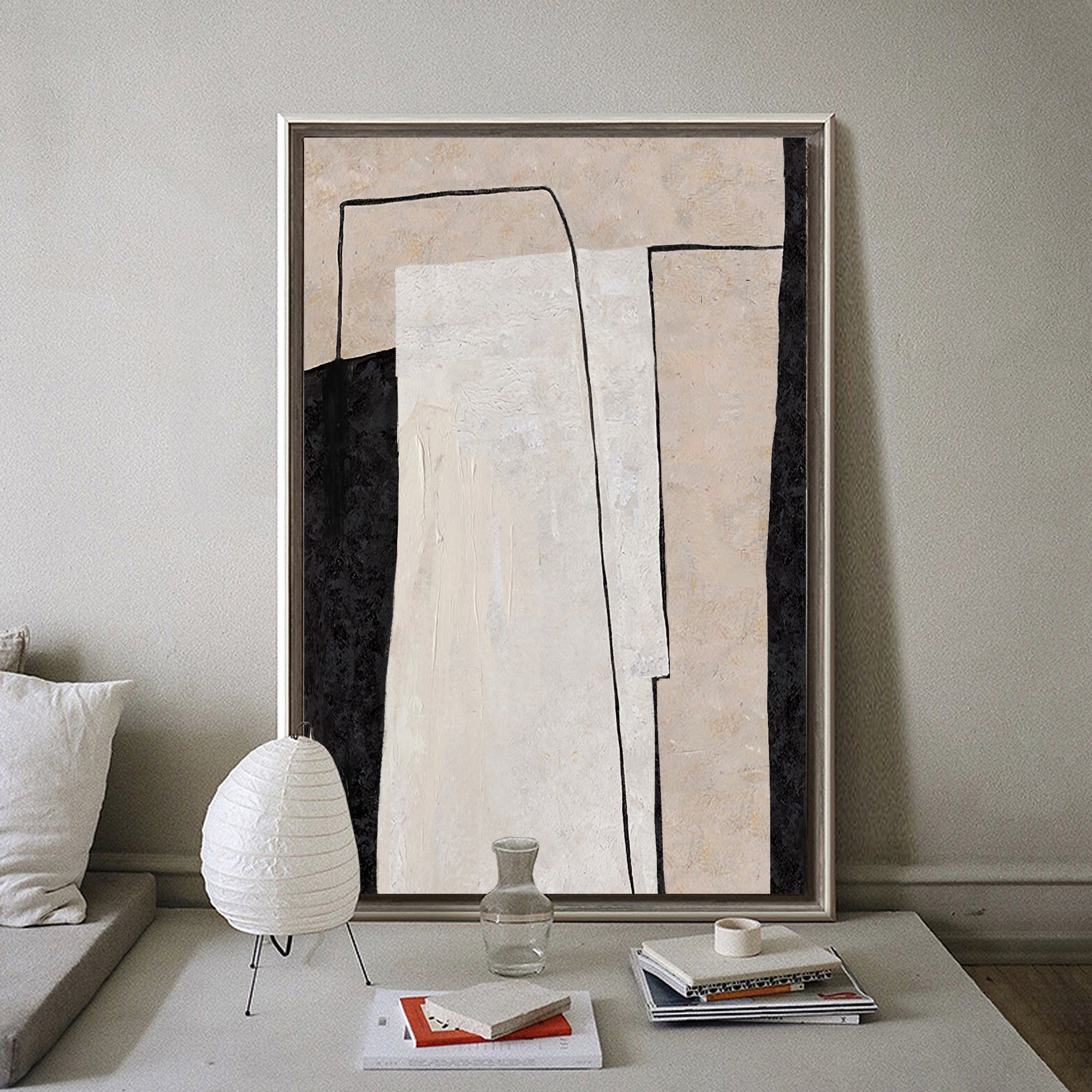 Extra Large Minimalist Painting #ABAV34