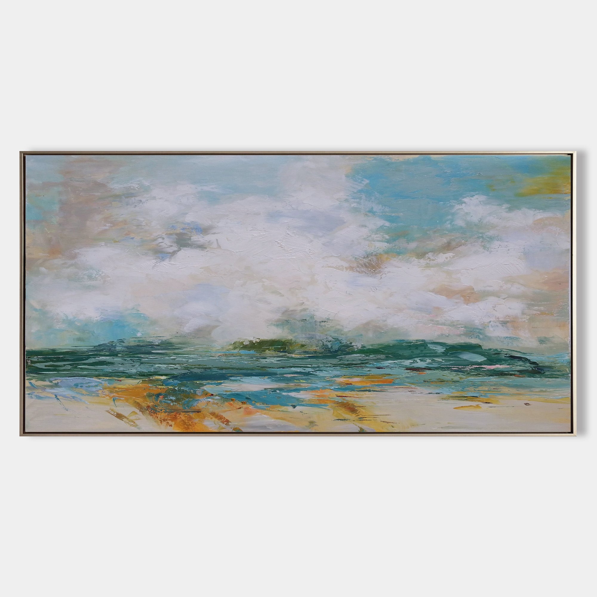 Impressionist Seascape Painting #ABSP08