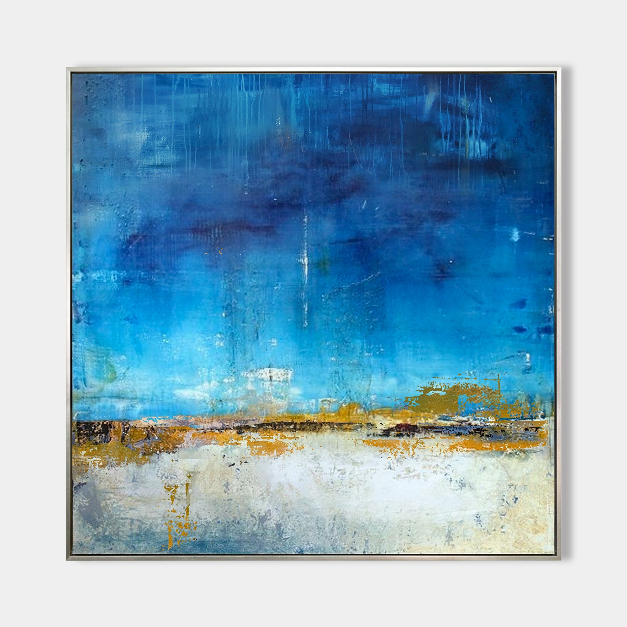 Original Blue Sky Abstract Painting #ABSS09