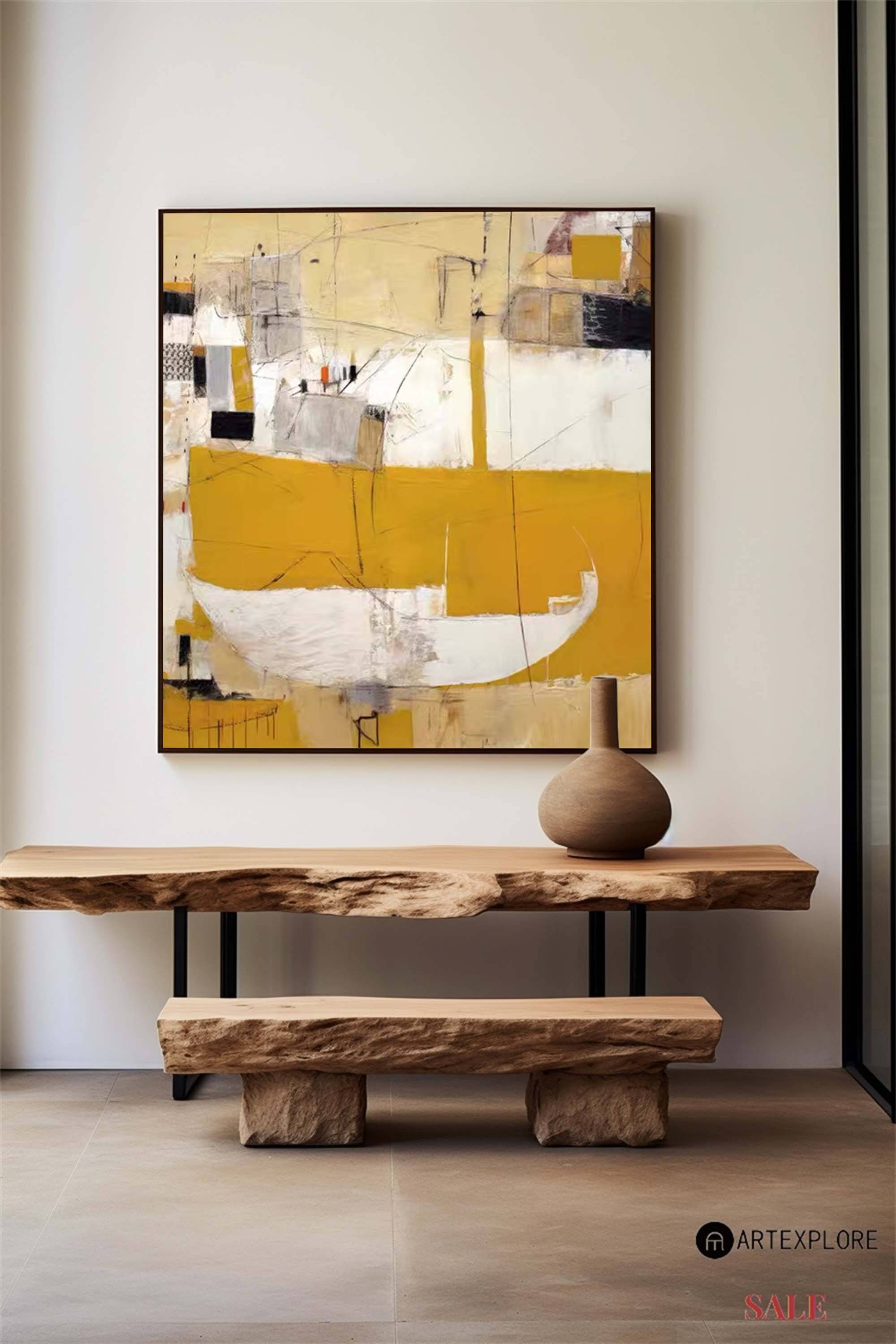 Modern Abstract Painting #ABAS163