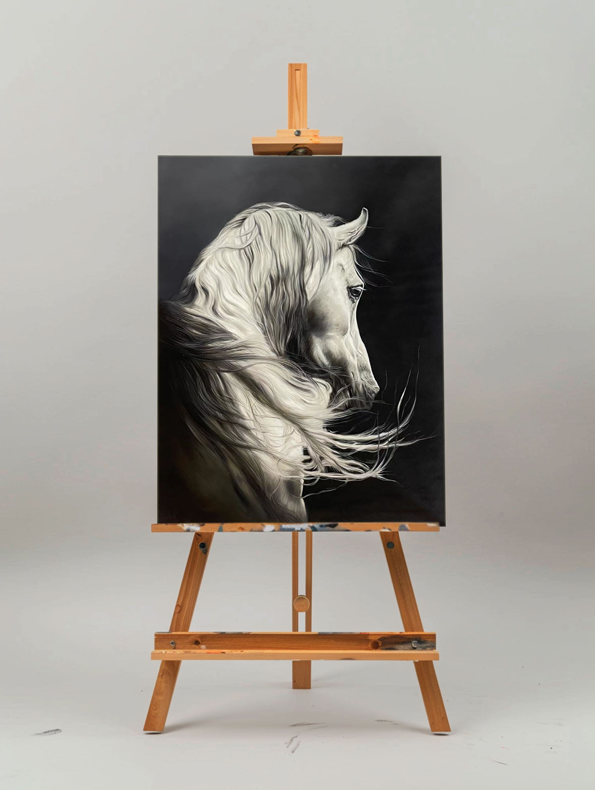 White Horse Painting #ANH52