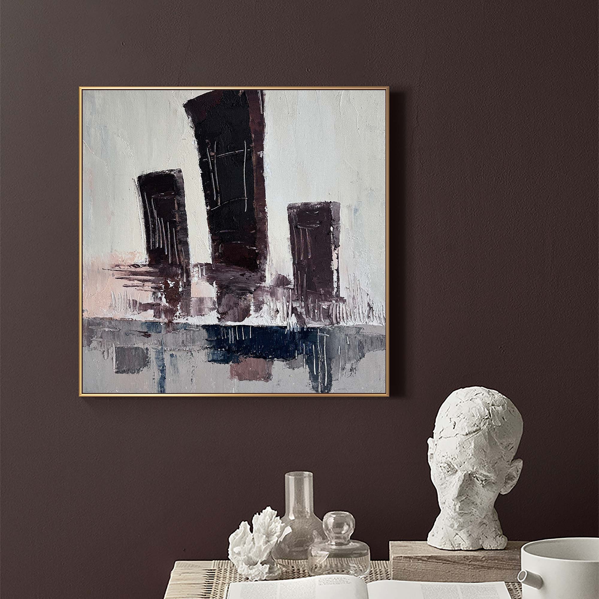 Modern Urban Scene Painting #URS03