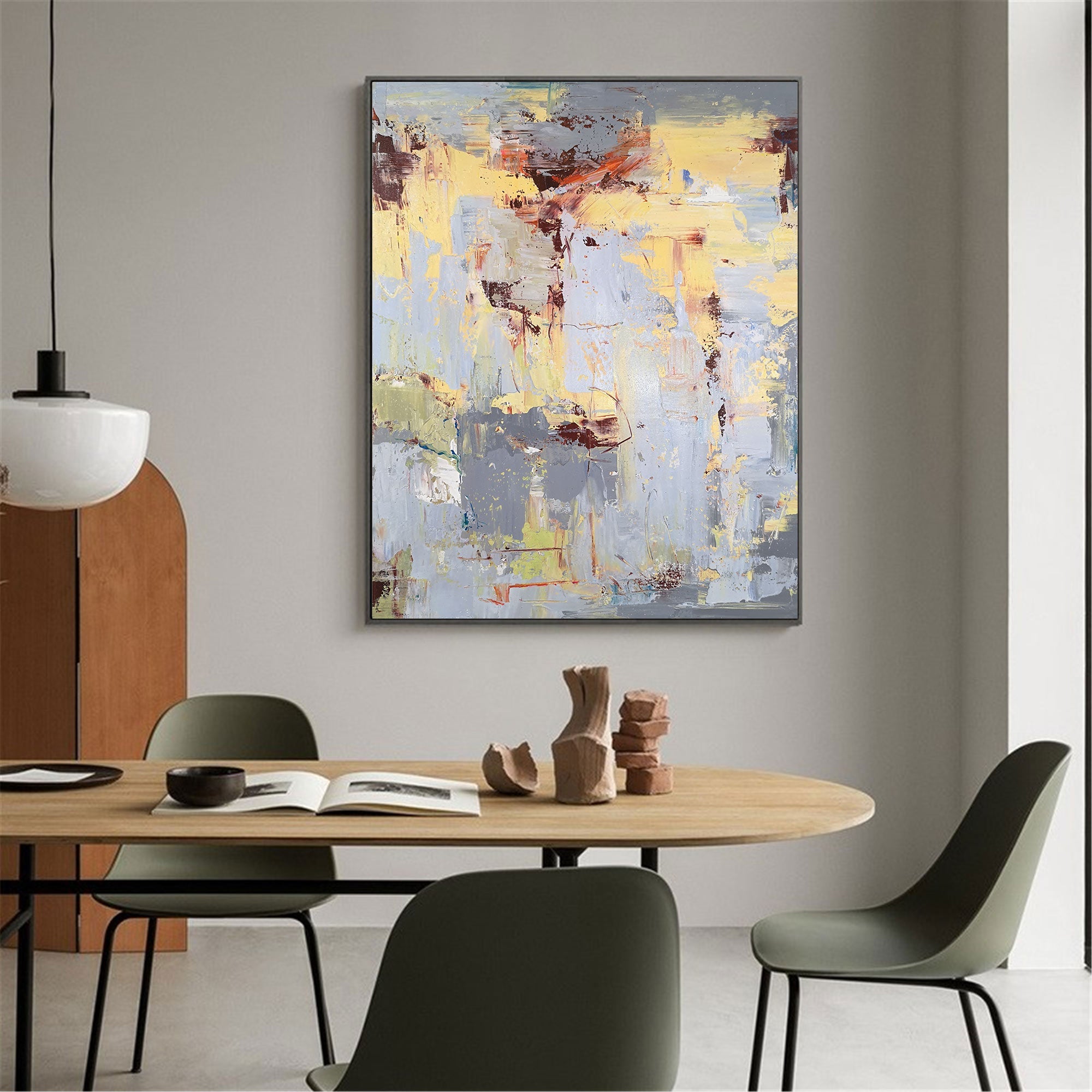 Bright Abstract Painting #IS68