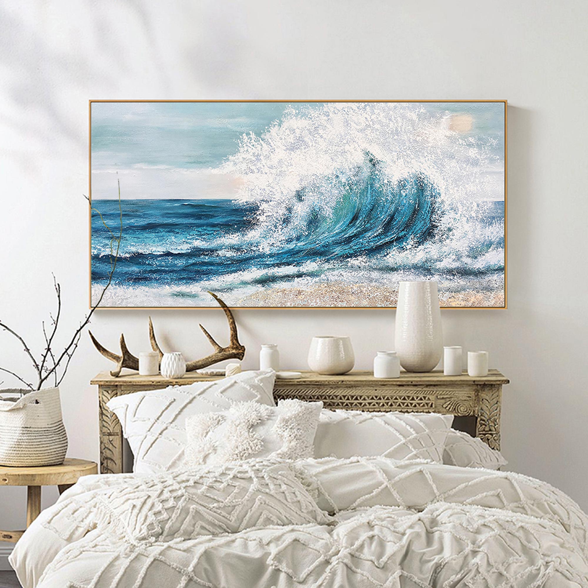 Wave And Ocean Painting #ABSP09