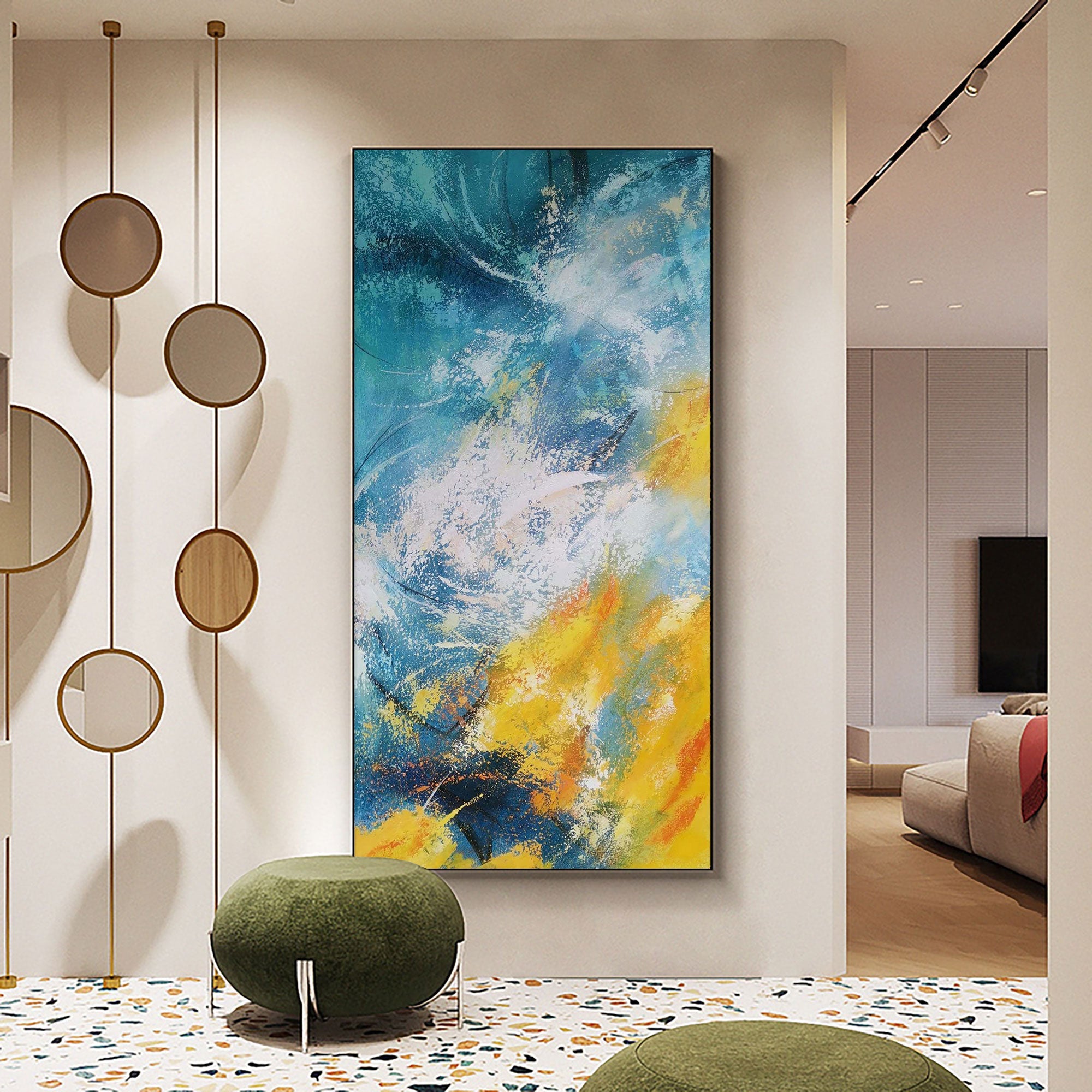 Luxury Abstract Painting #ABAP16