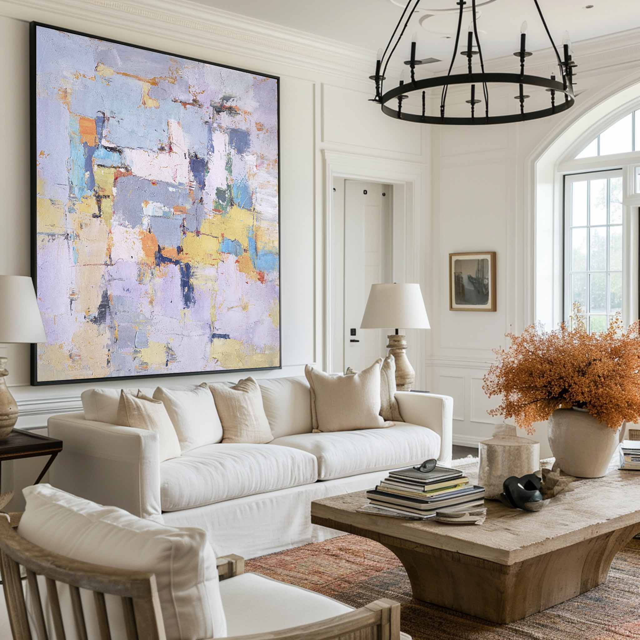Bright Abstract Painting #ABAV53