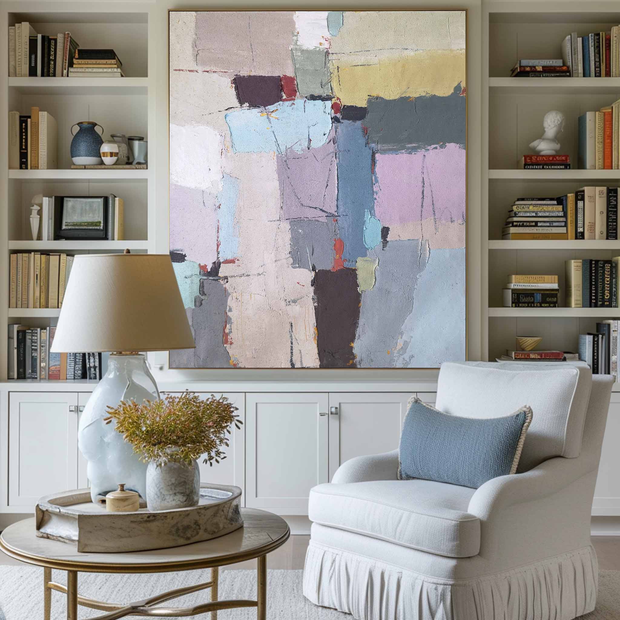 Abstract Geometric Painting #ABAV49