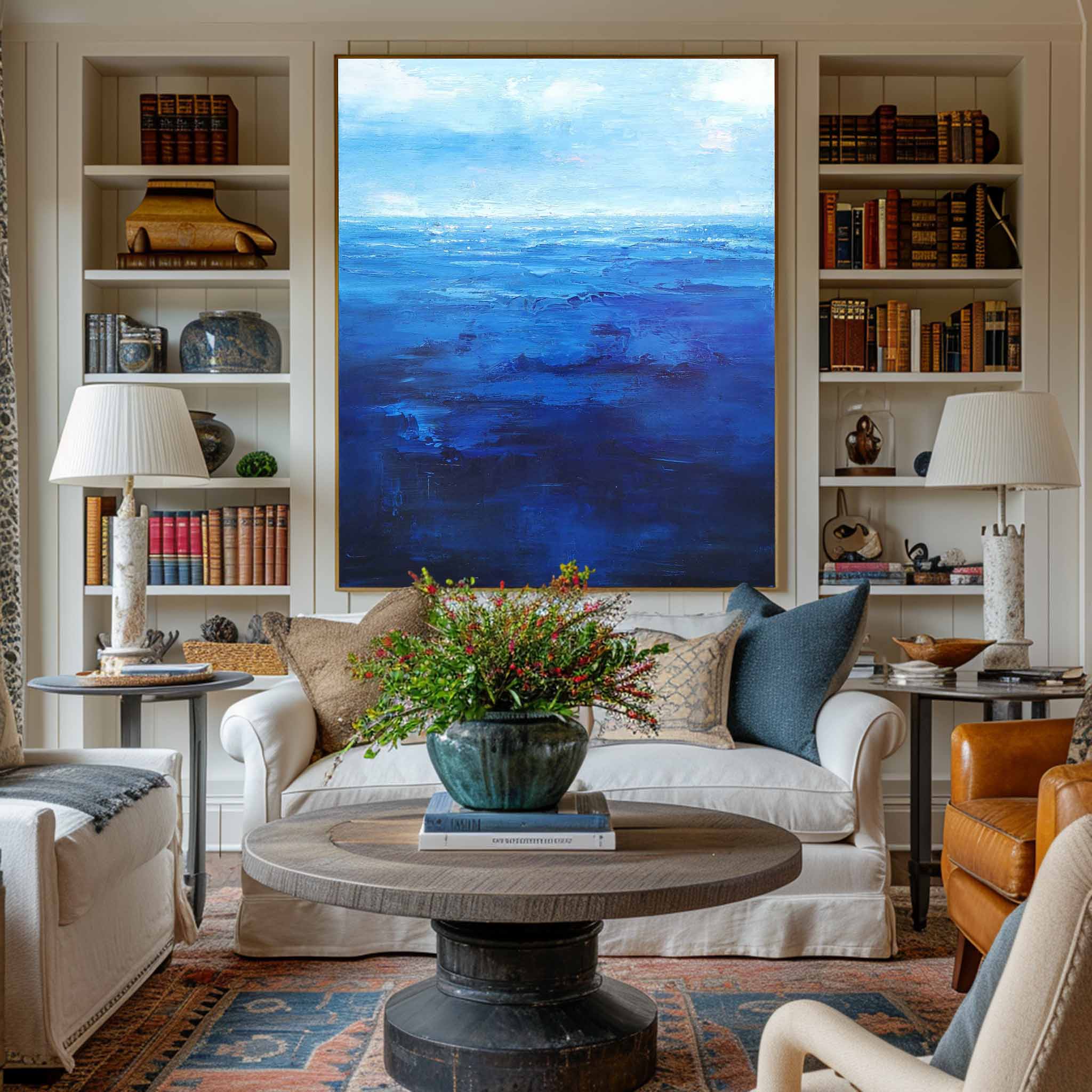 Blue Ocean Painting #ABSV13