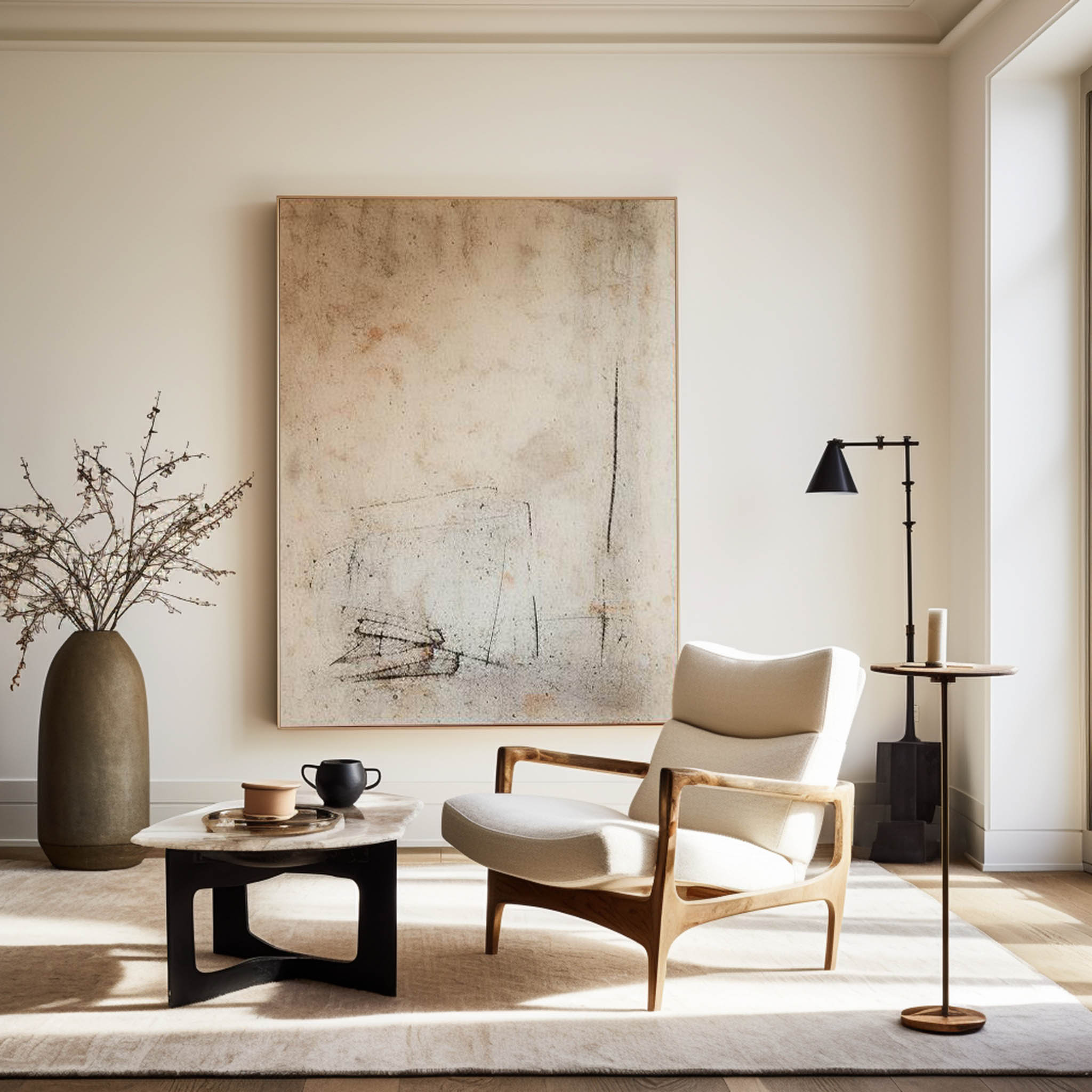 Modern Abstract Painting #ABAV439