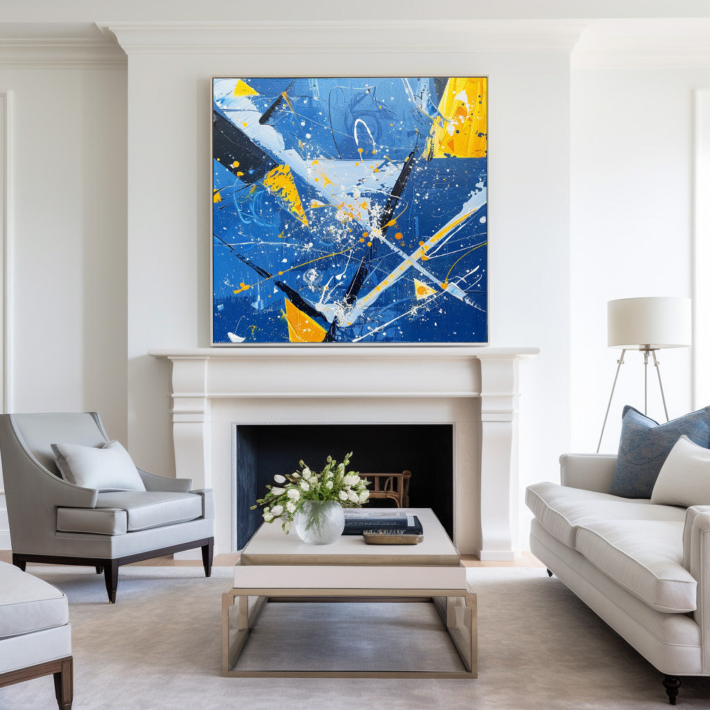 Modern Abstract Painting #ABAS199
