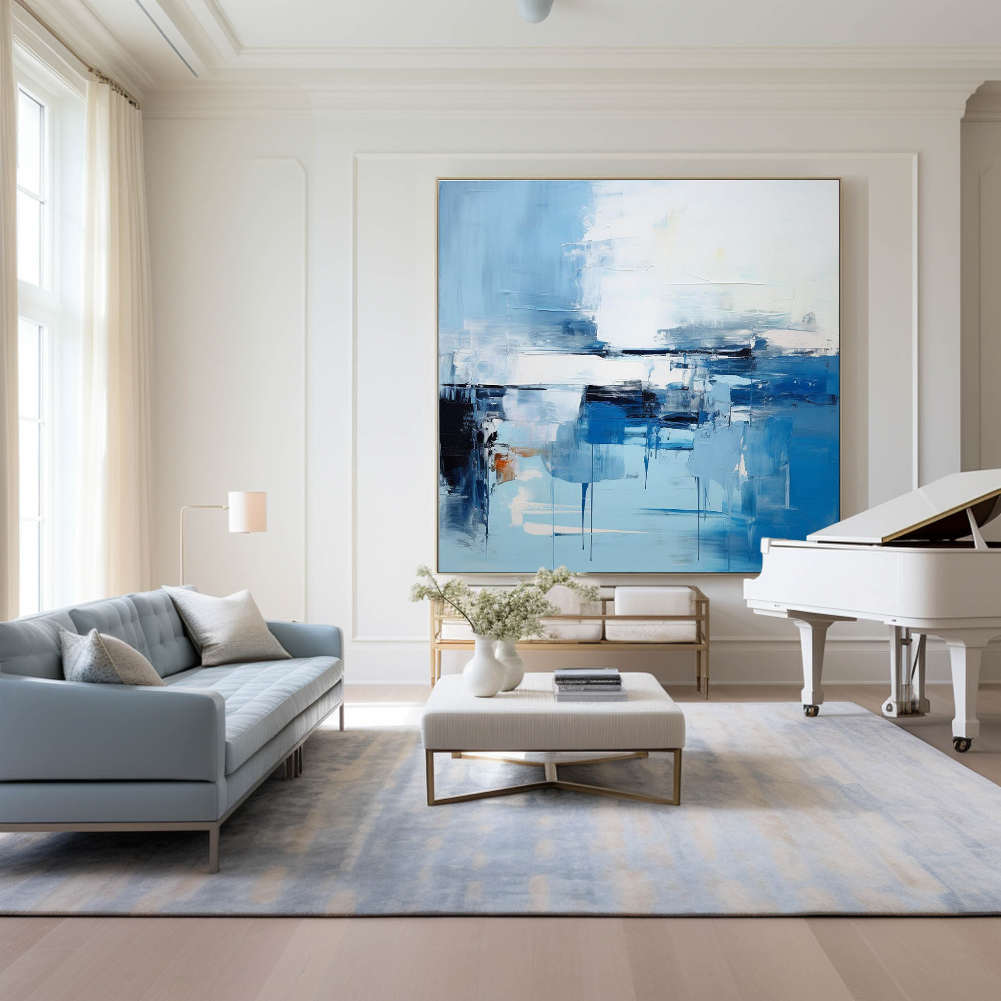 Modern Abstract Painting #ABAS176