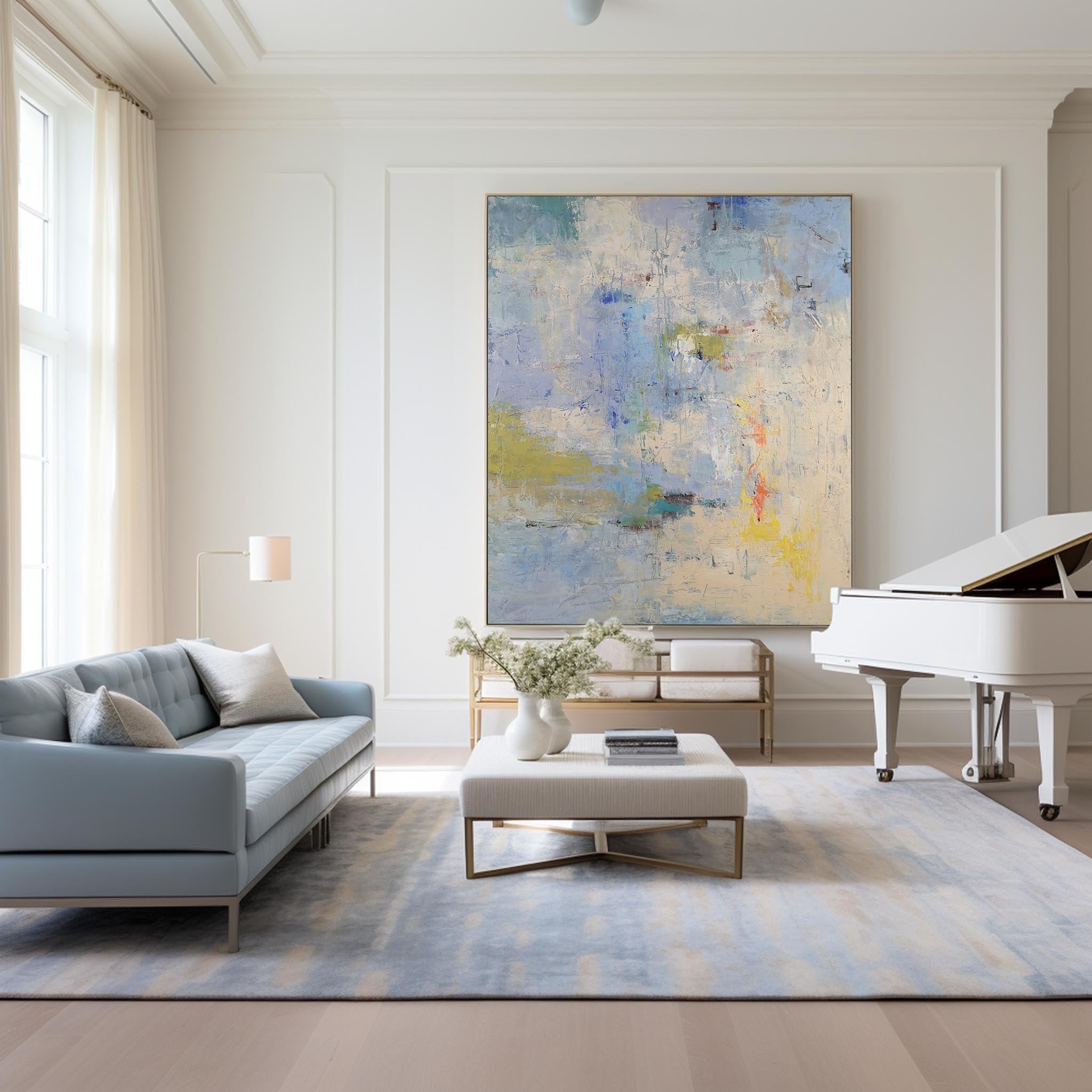 Bright Abstract Painting #ABAV79
