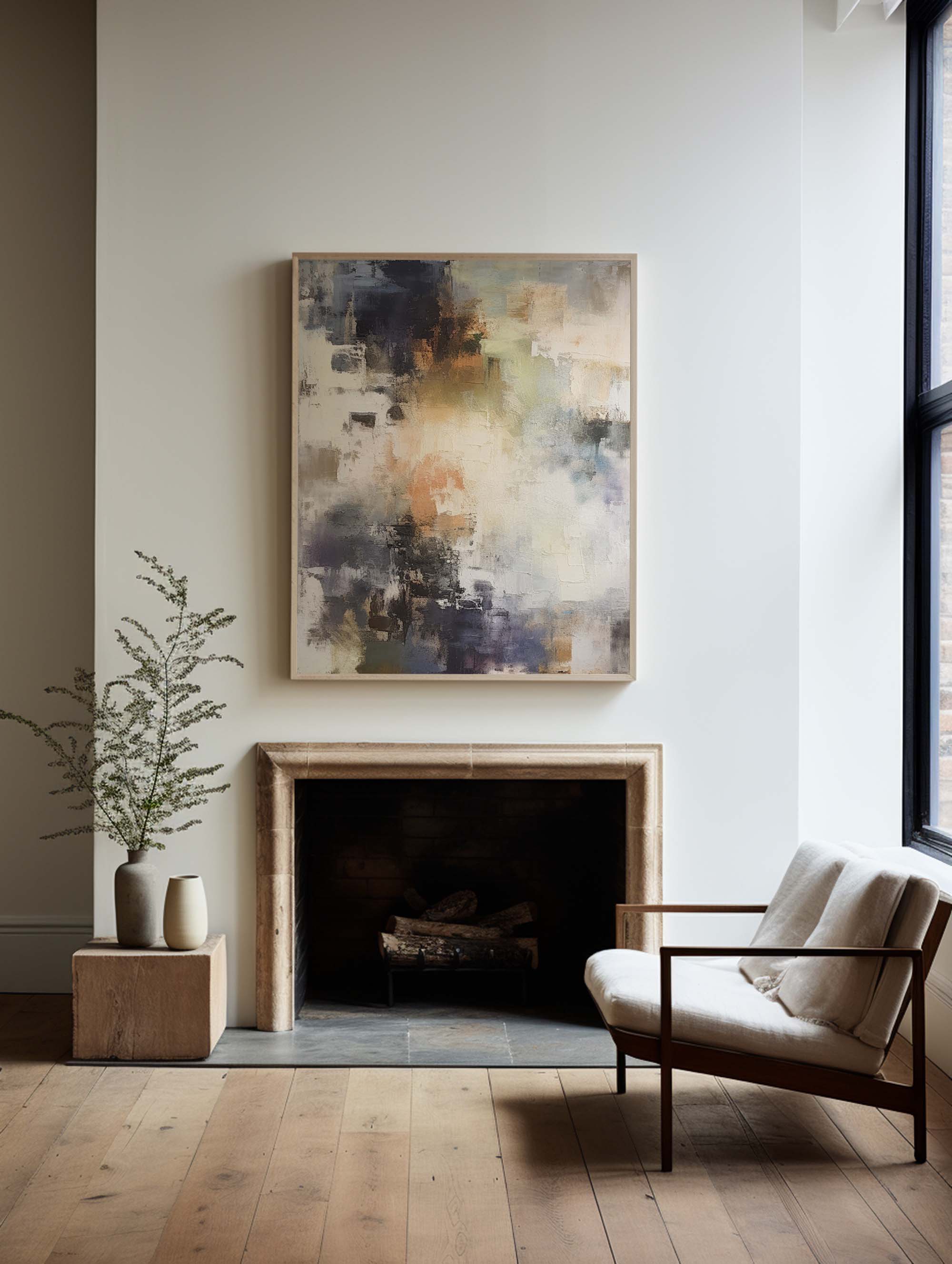 Modern Abstract Painting #ABAV398