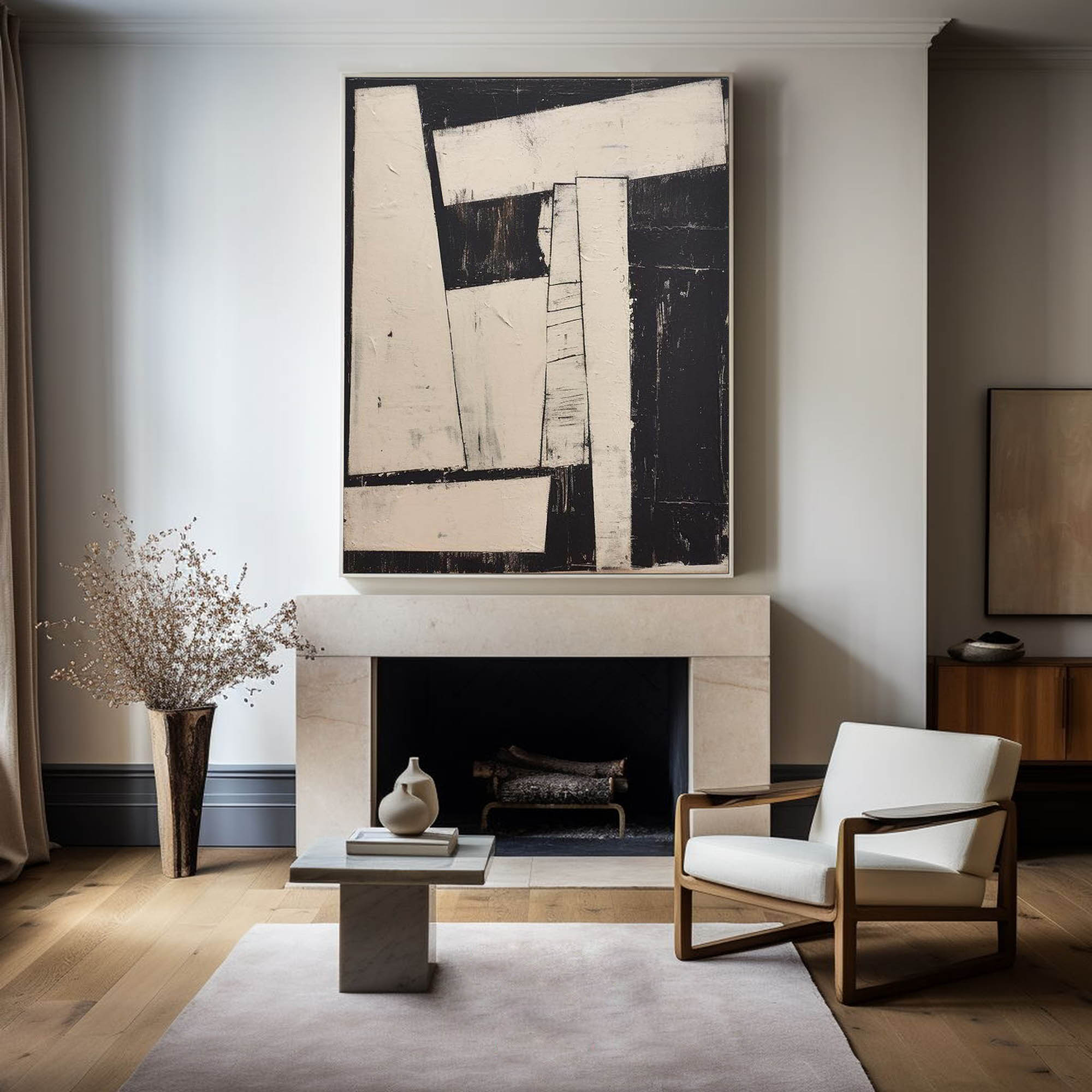 Modern Abstract Painting #ABAV429