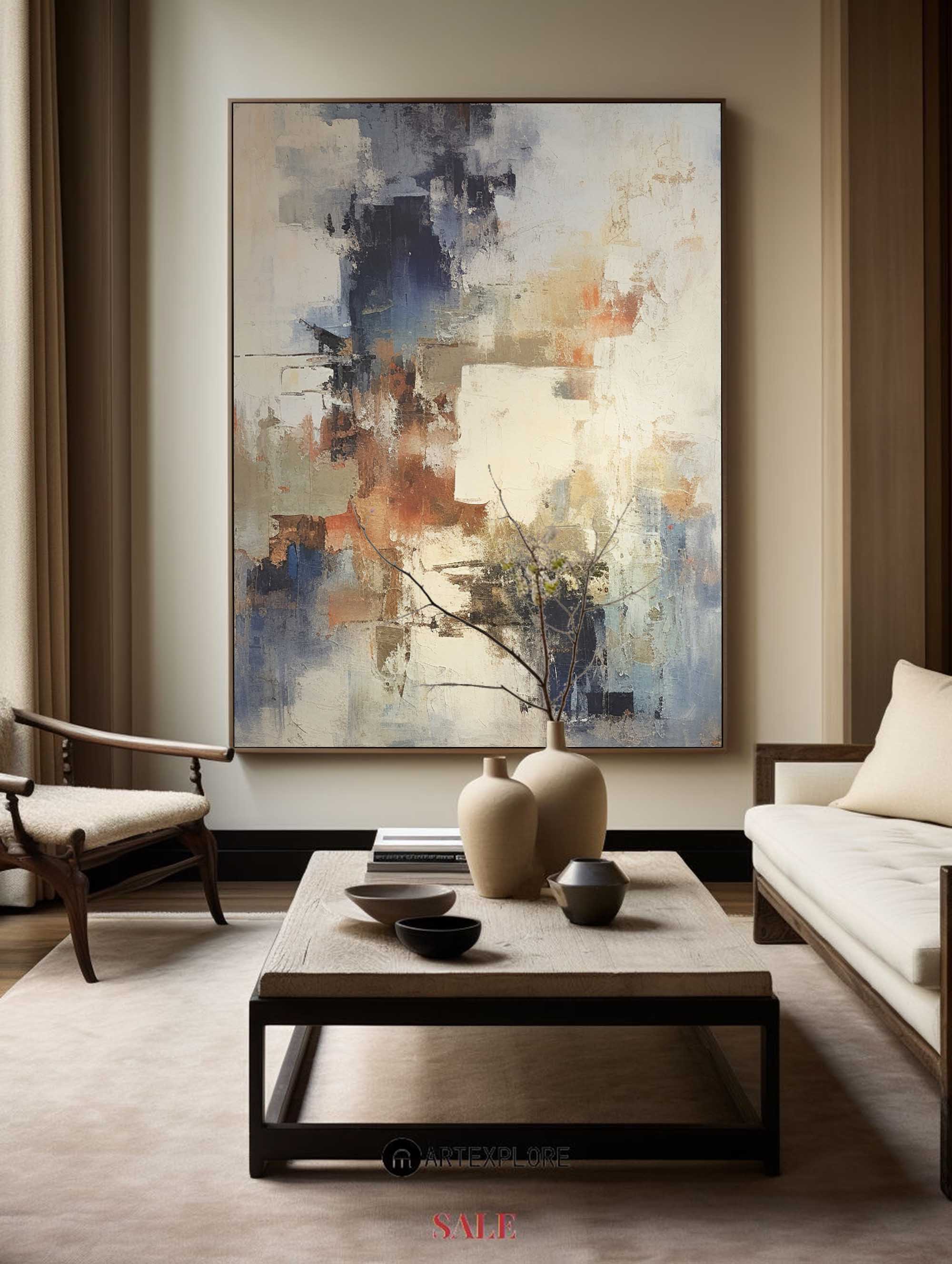 Modern Abstract Painting #ABAV397