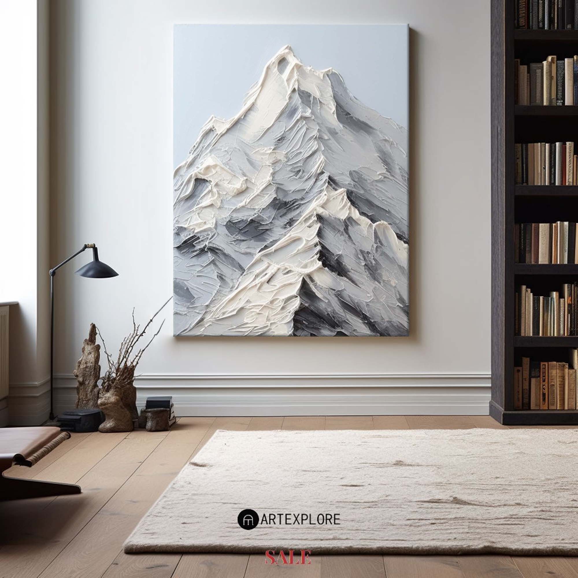 Modern Mountain Art Painting #ABLV14