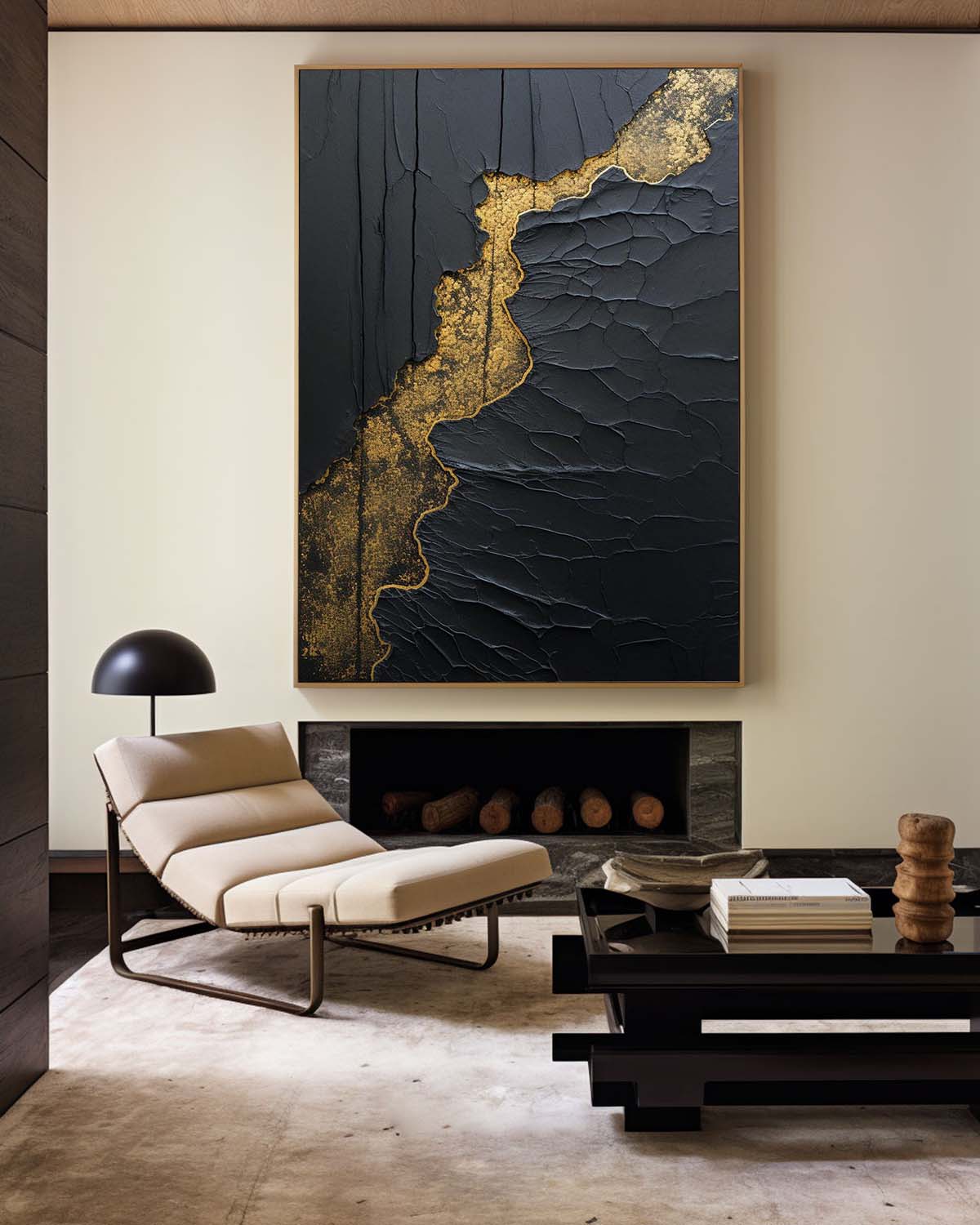 Peinture abstraite minimaliste #ABAV496