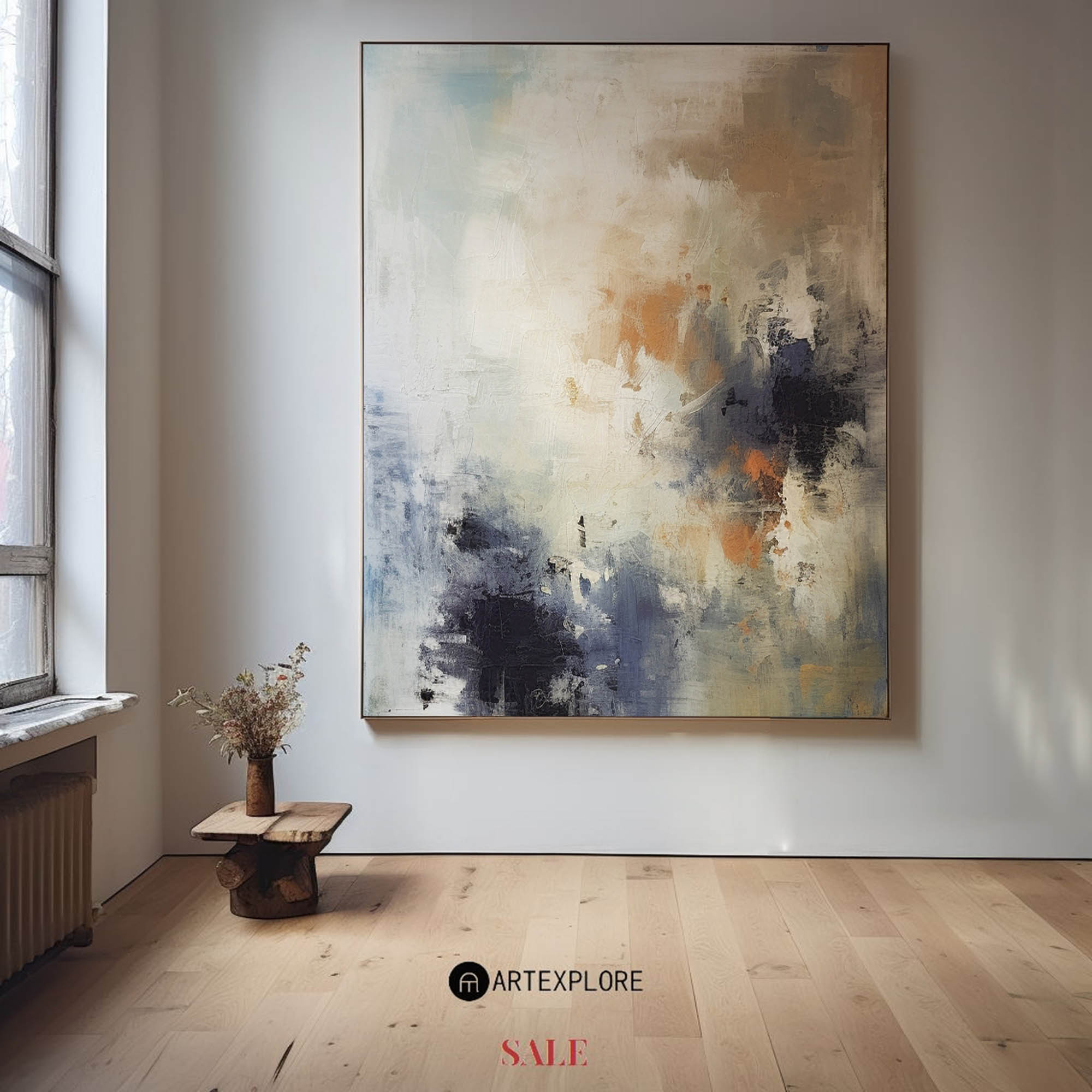 Modern Abstract Painting #ABAV393