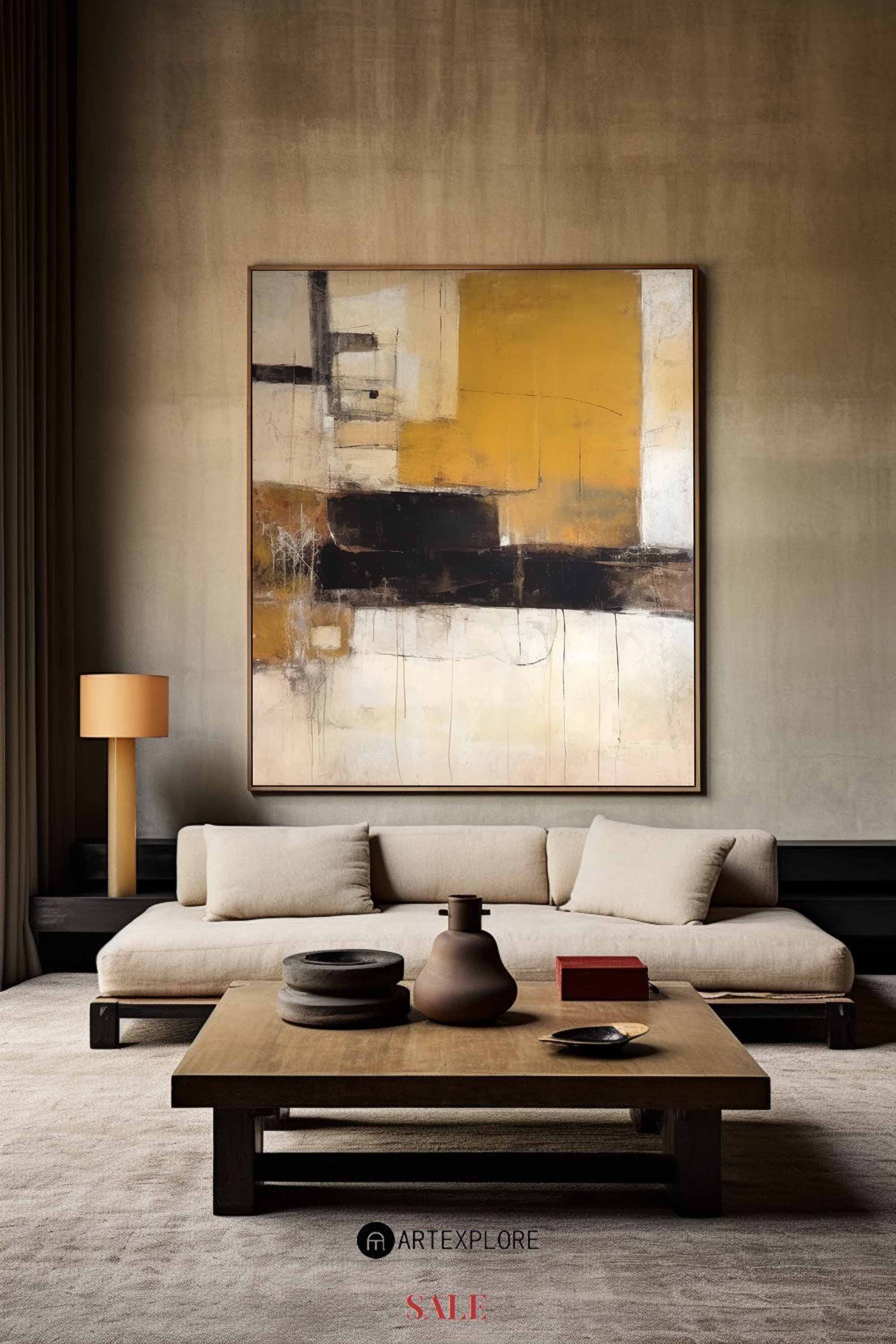 Modern Abstract Painting #ABAS165