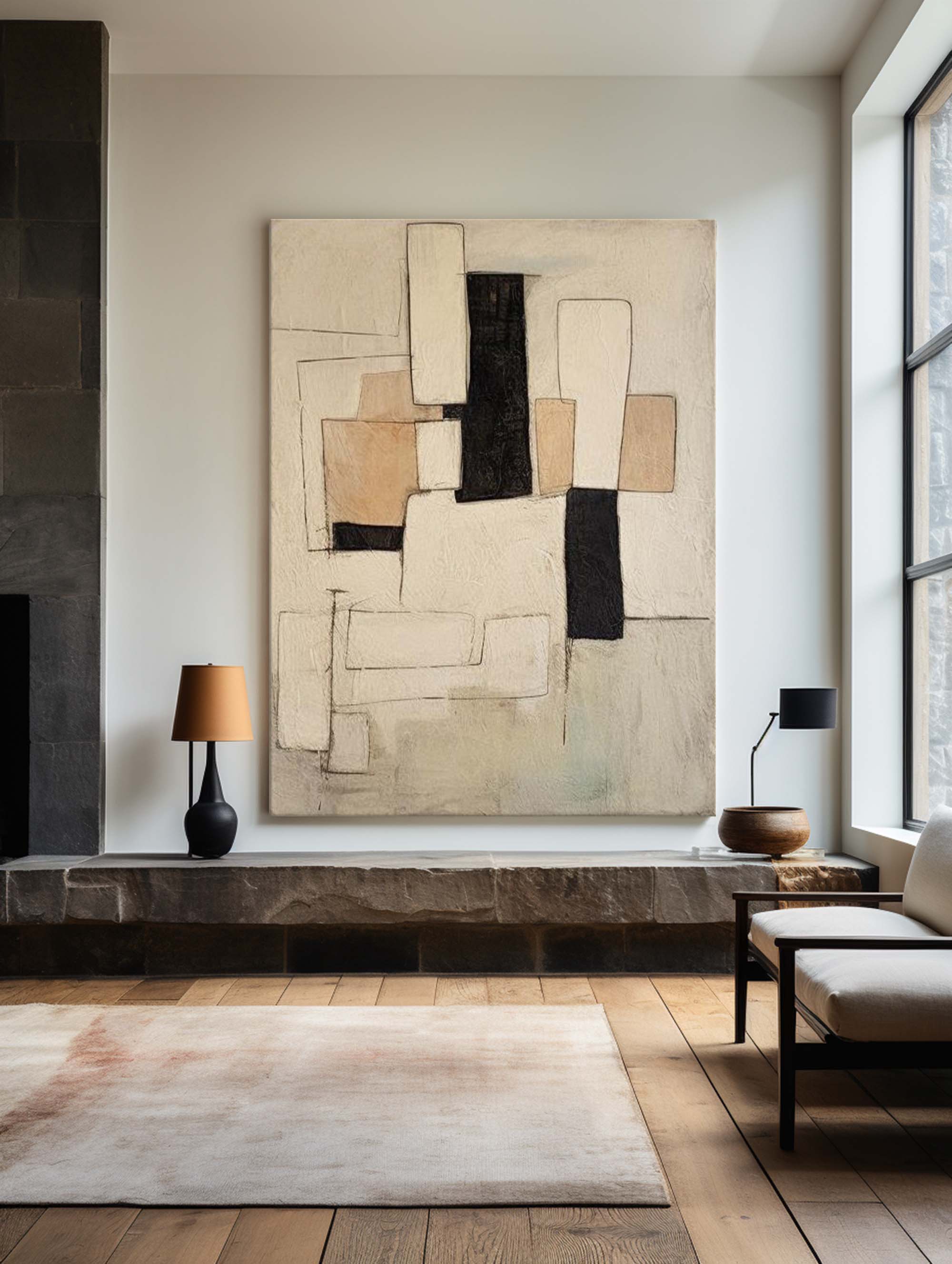 Modern Abstract Painting #ABAV437
