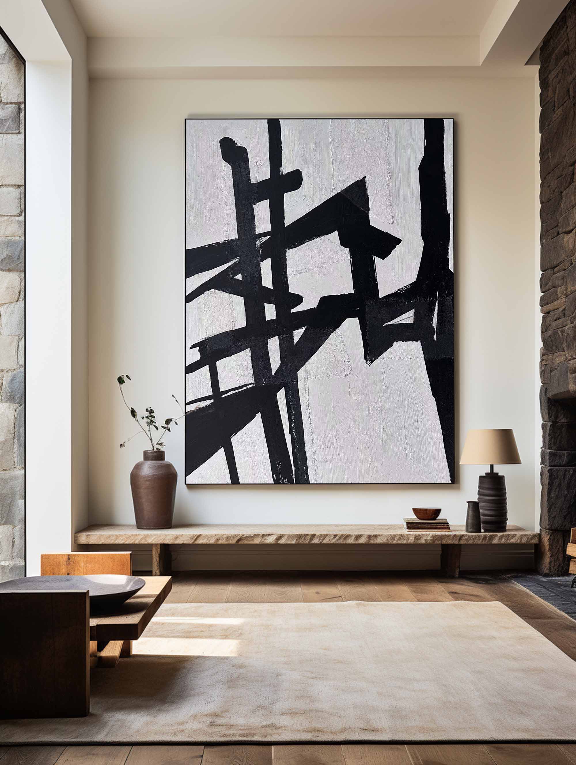 Modern Abstract Painting #ABAV415