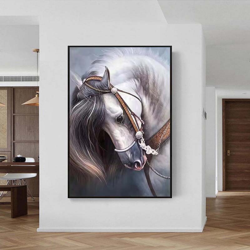 White Horse Painting #ANH51