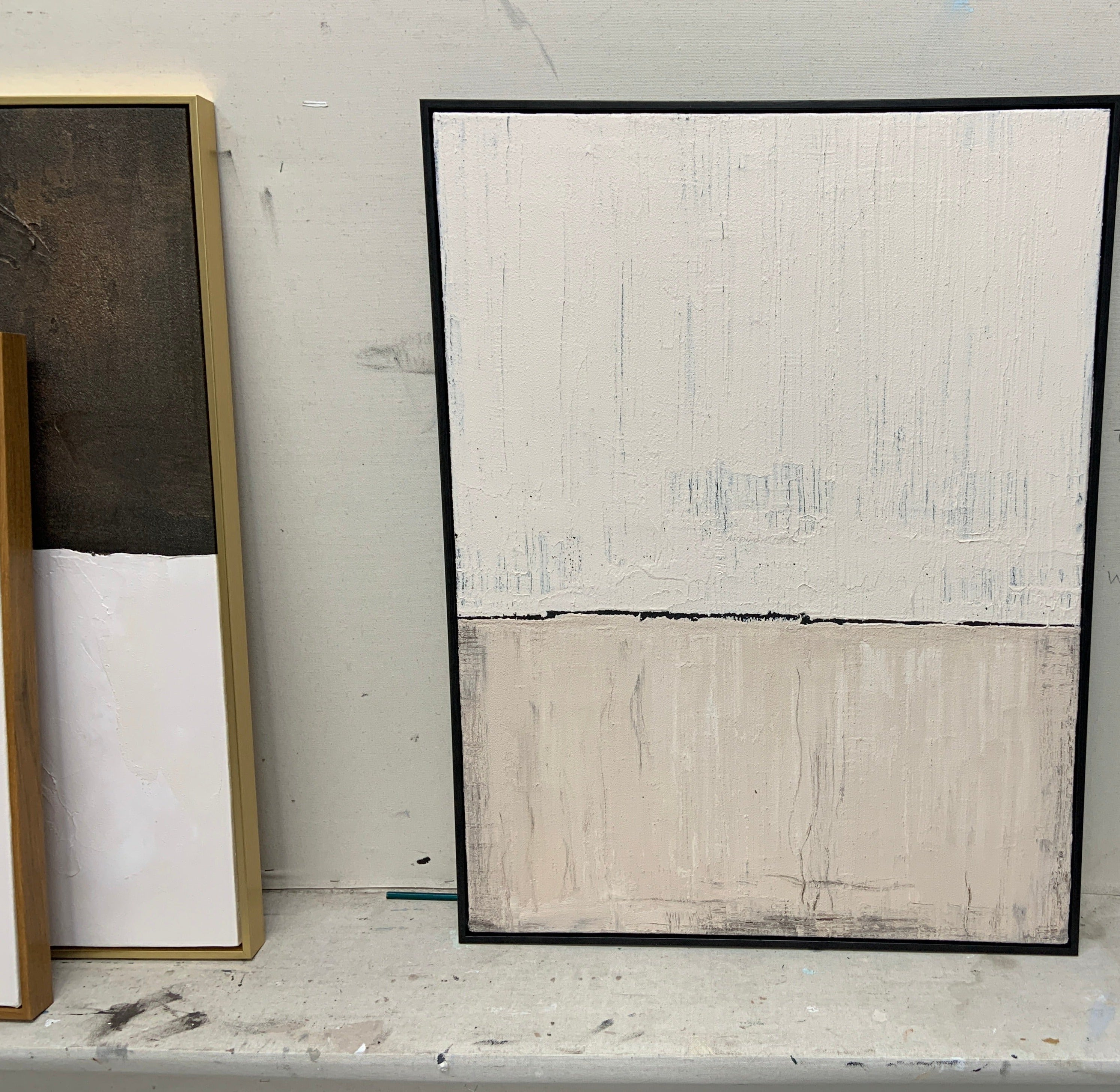 Wabi-sabi Minimalist Painting #ABAV303