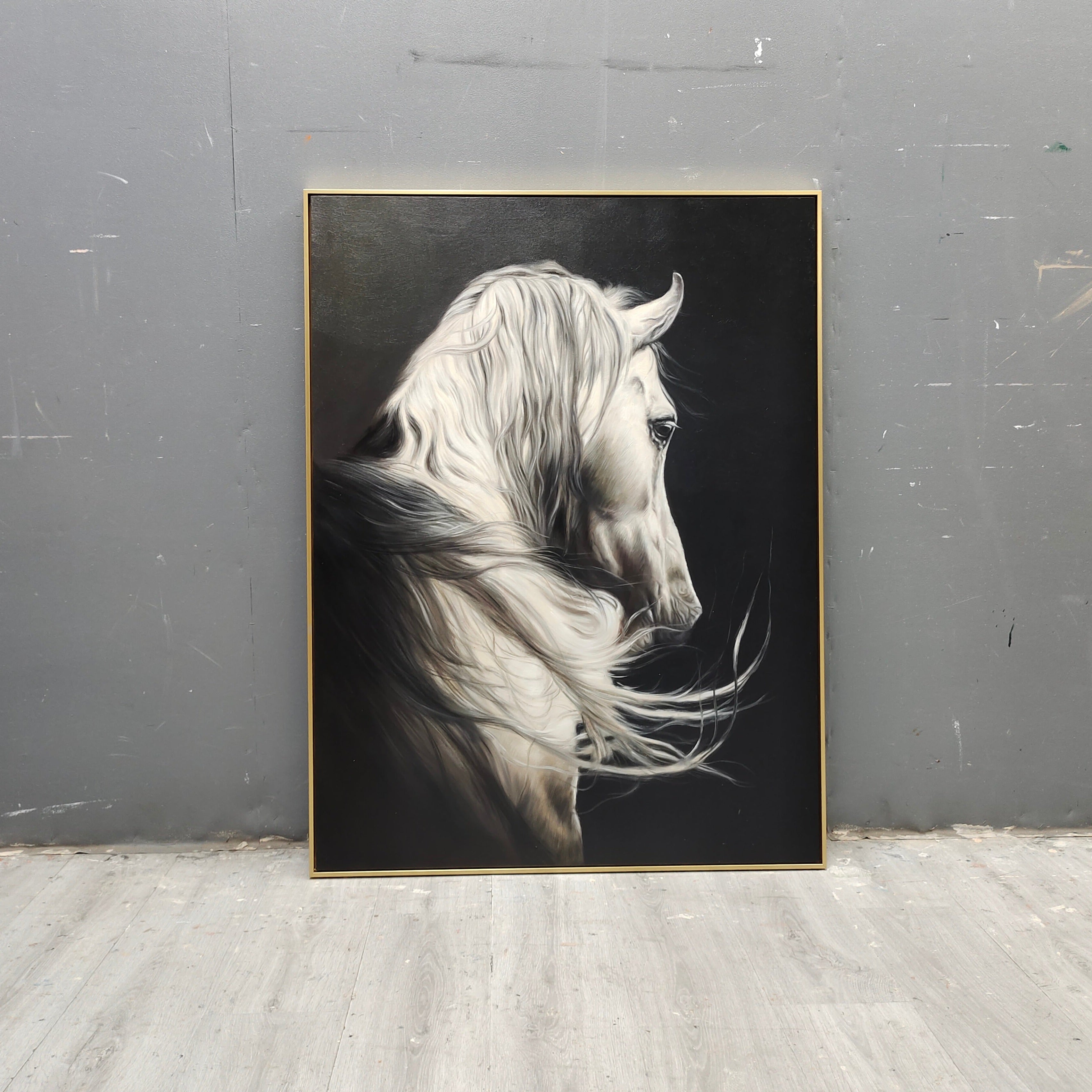 White Horse Painting #ANH52