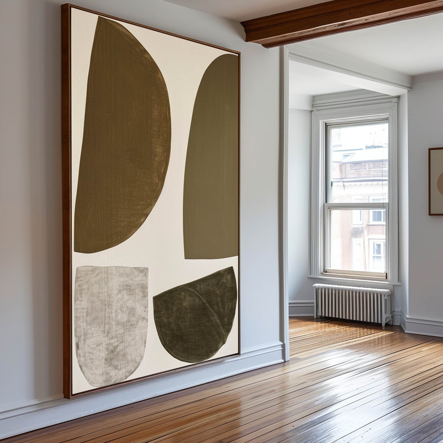 Modern Geometric Abstract Painting #ABAV462