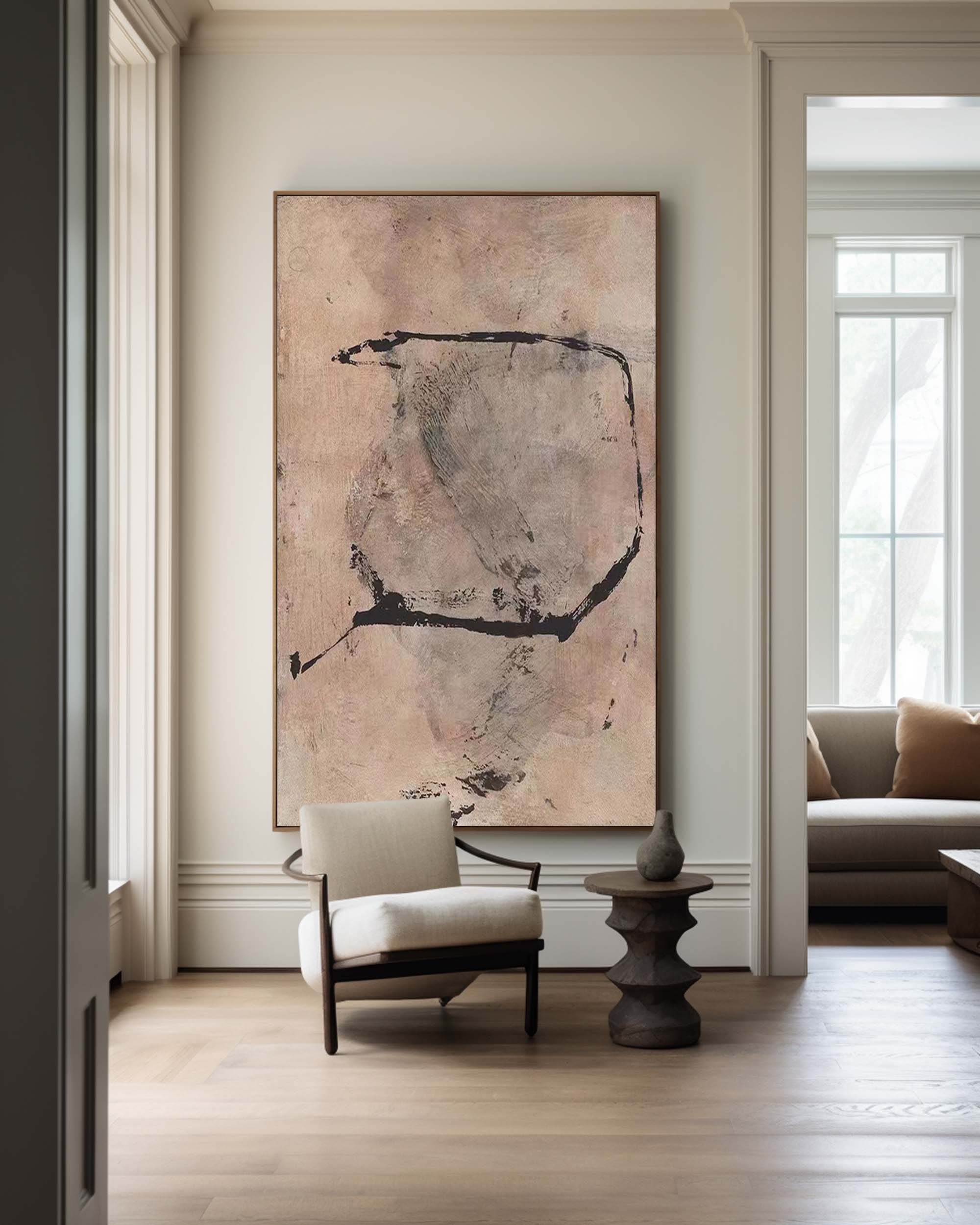 Wabi-sabi Abstract Painting #ABAV290