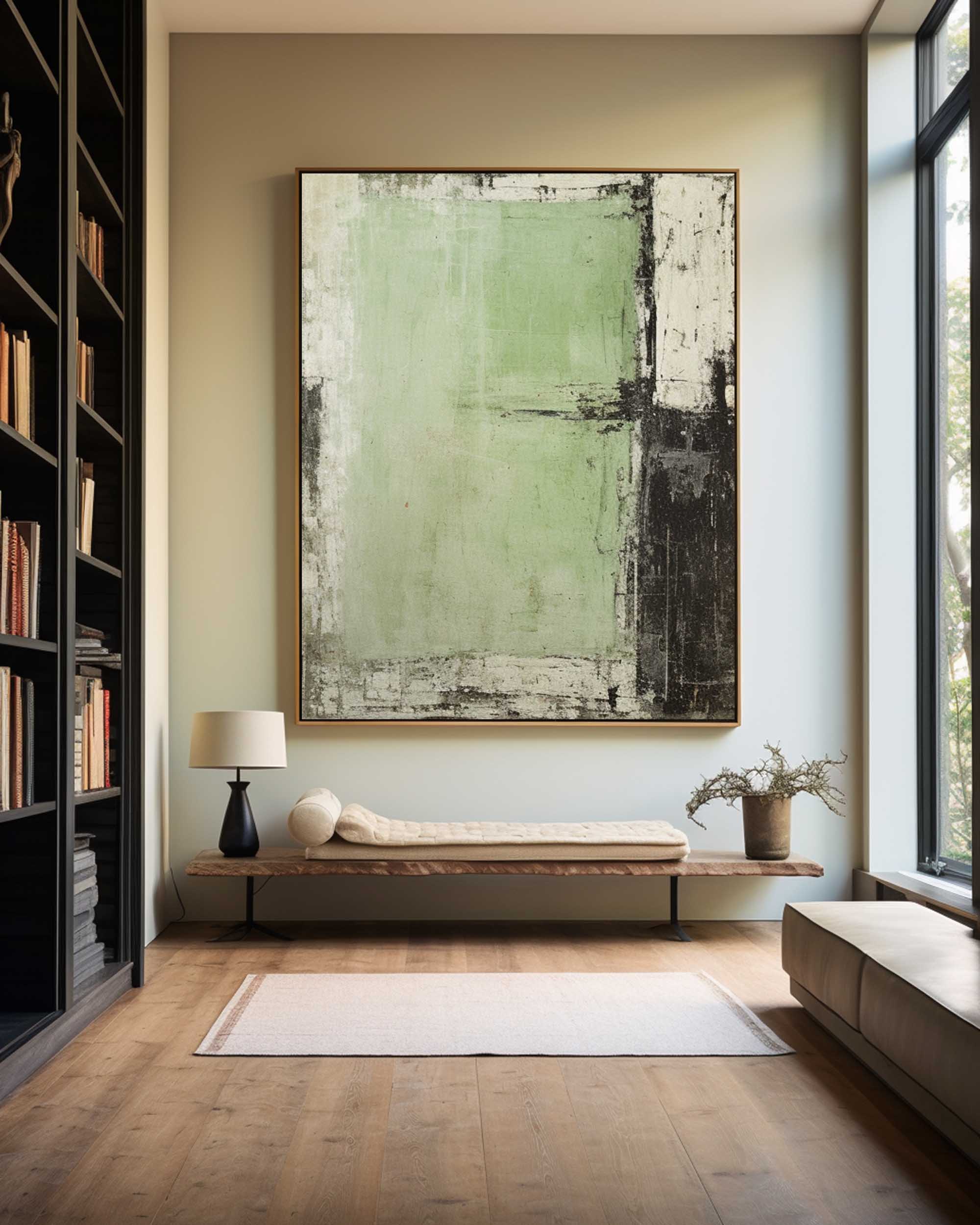 Modern Green Painting #ABAV411