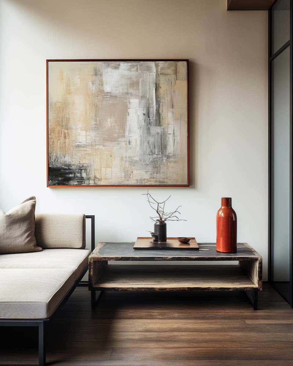 Modern Abstract Painting #ABAH142