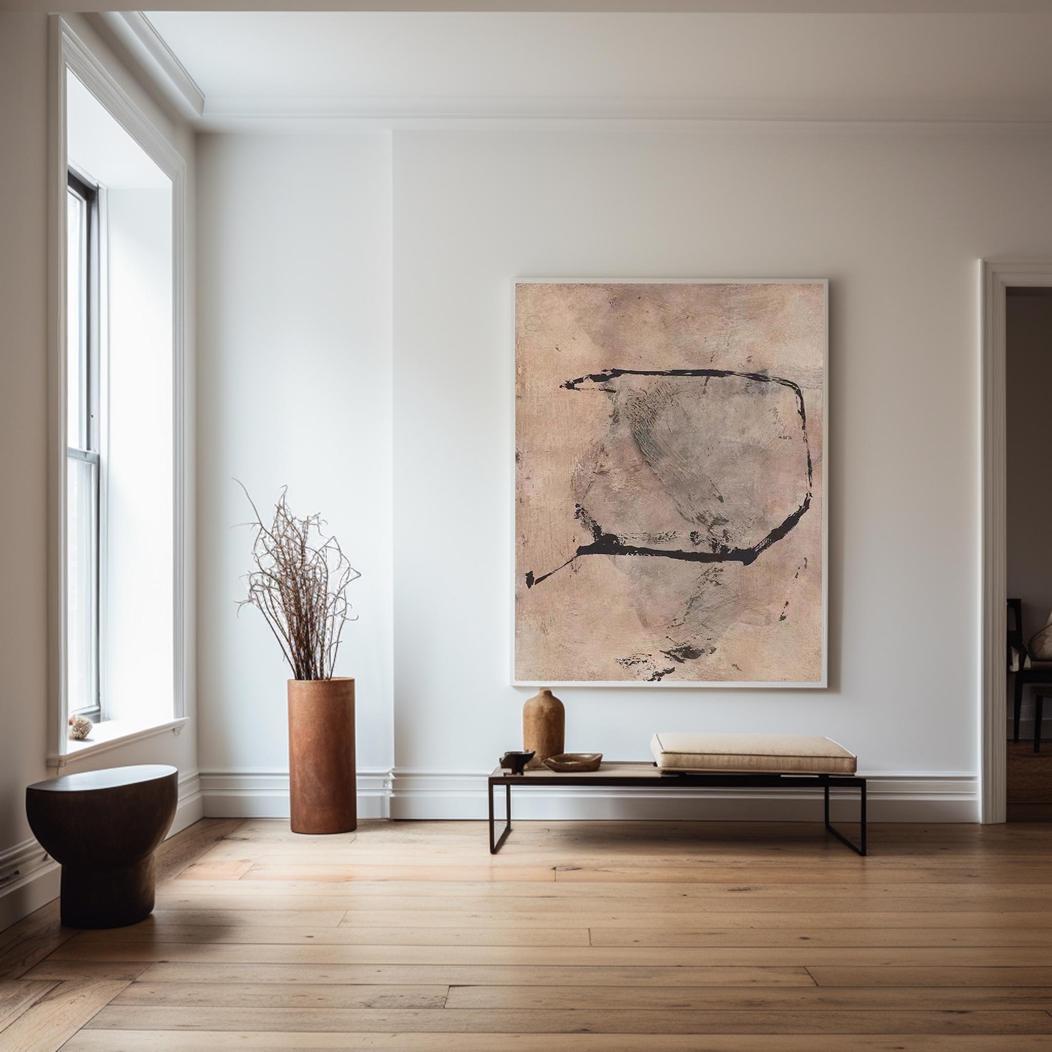 Wabi-sabi Abstract Painting #ABAV290