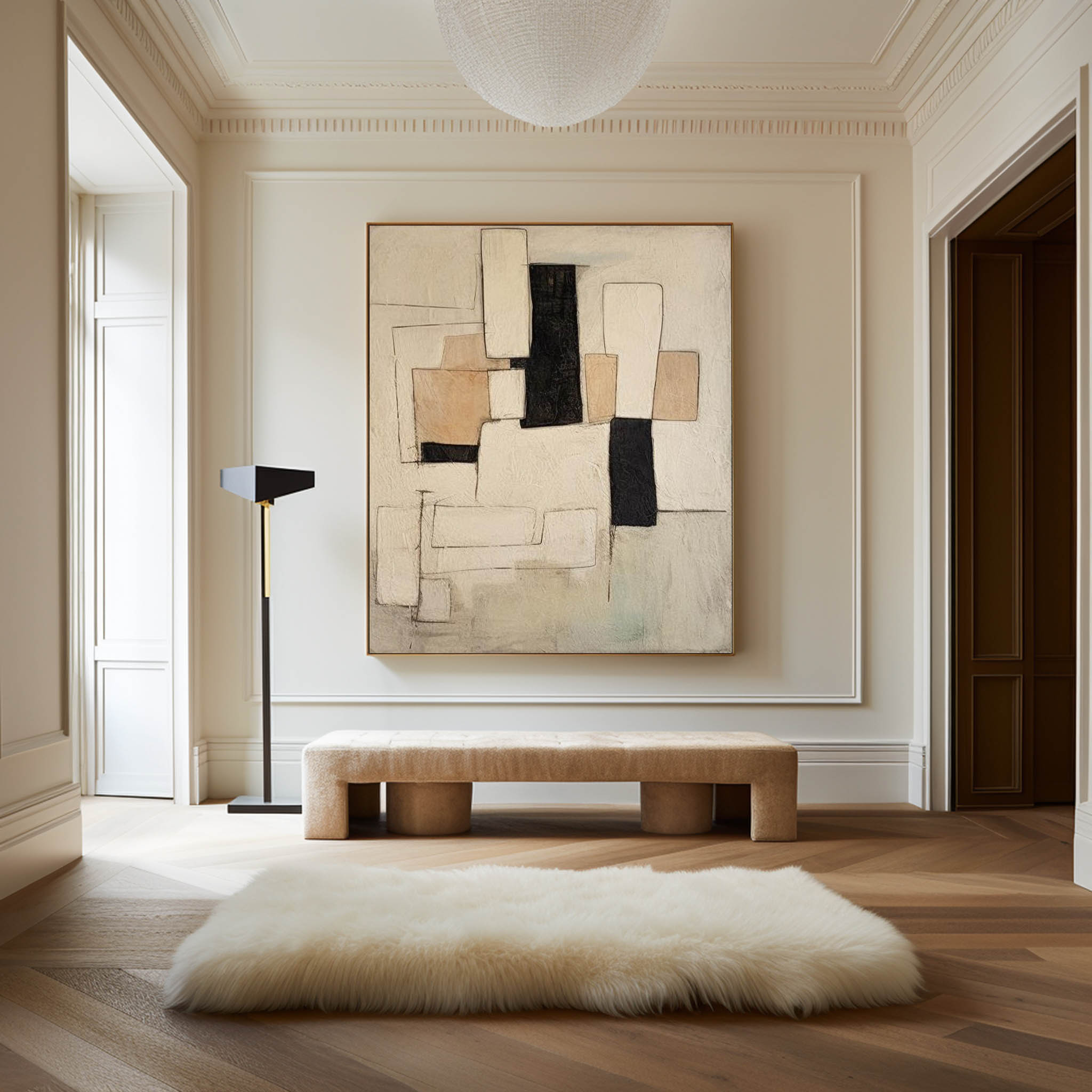 Modern Abstract Painting #ABAV437