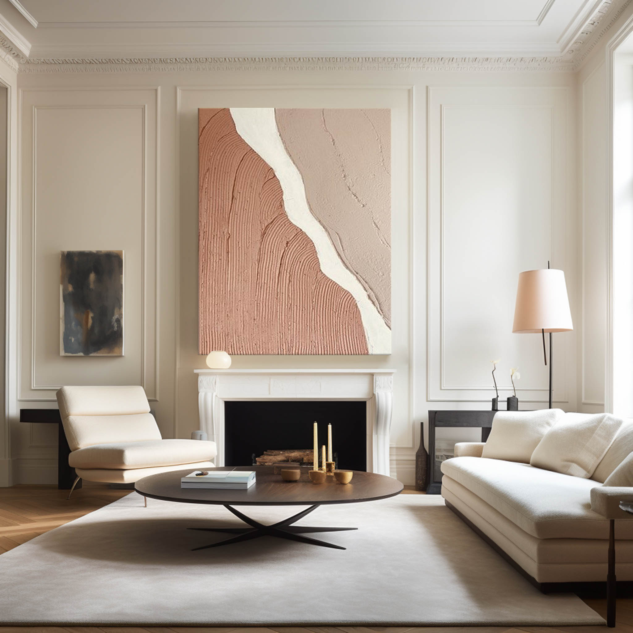3D Texture Abstract Painting #ABAV128