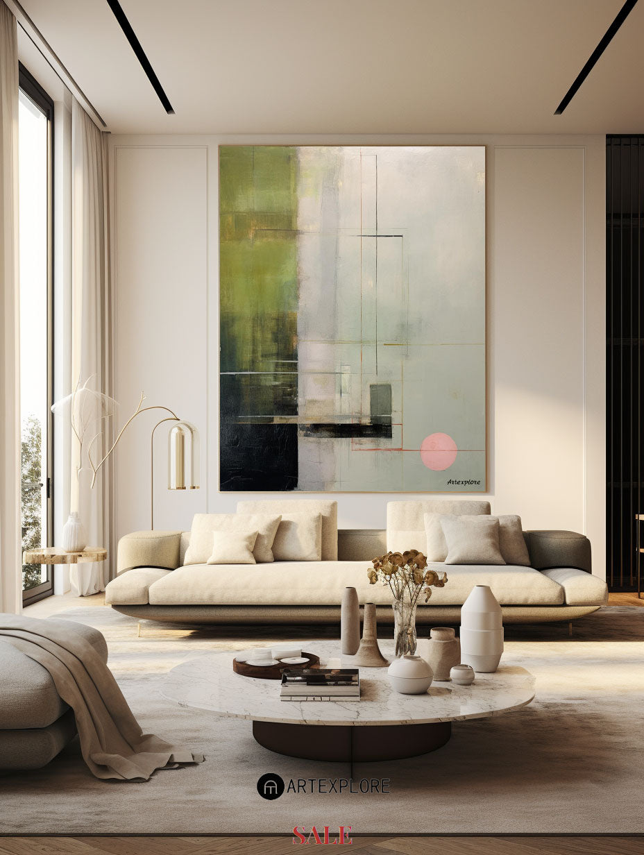 Modern Abstract Painting #ABAV384