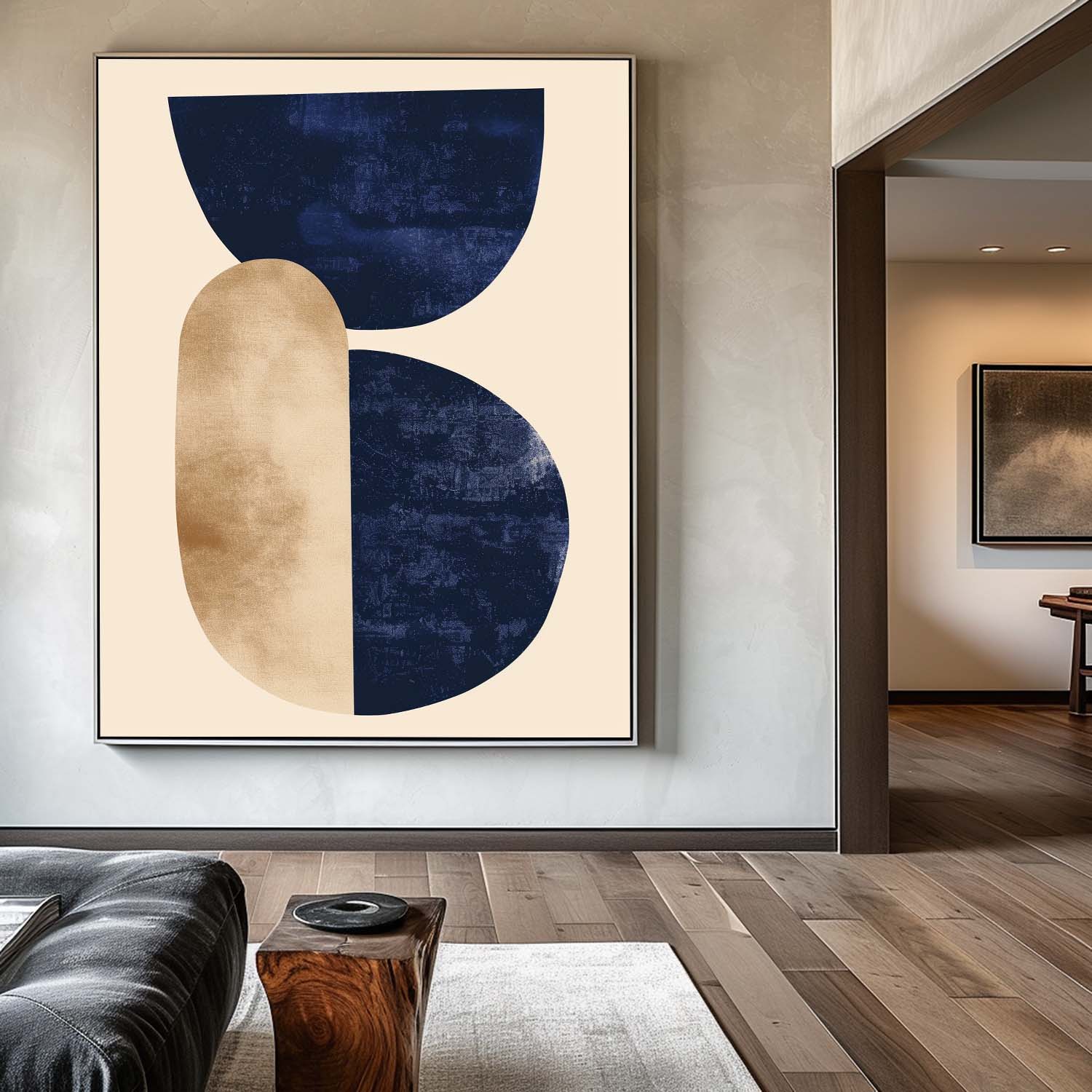 Modern Geometric Abstract Painting #ABAV458