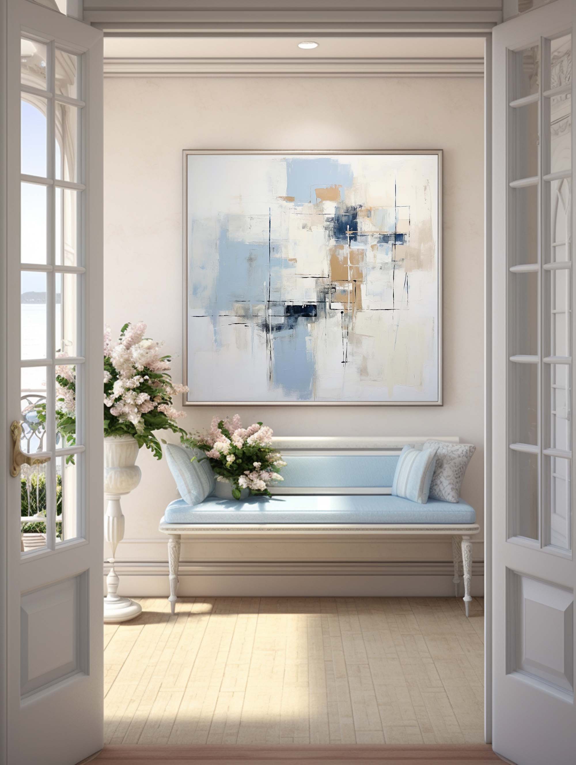Modern Abstract Painting #ABAS158