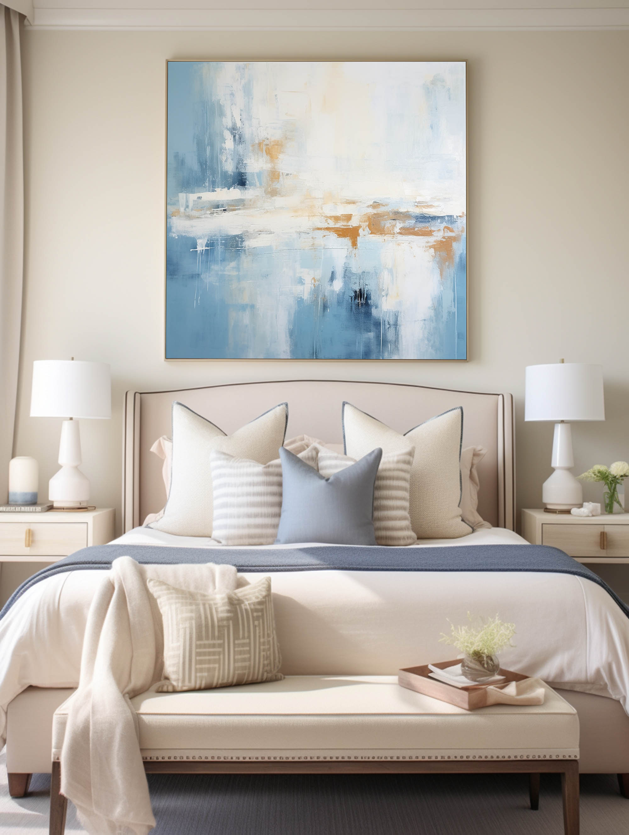 Modern Abstract Painting #ABAS153